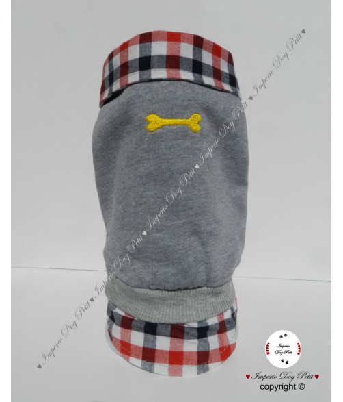 Chaqueta Toby con detalle camisa Cuadros