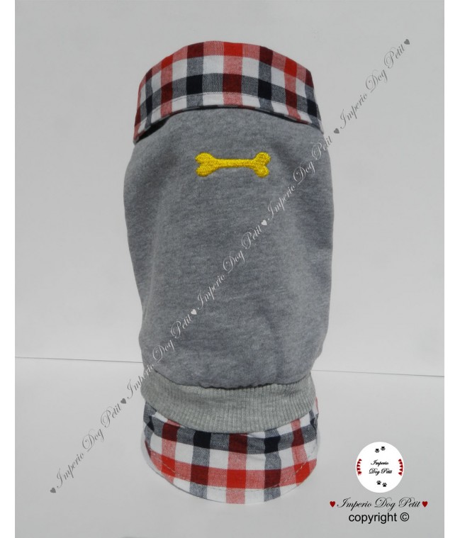 Chaqueta Toby con detalle camisa Cuadros