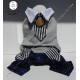 Mono University con detalle denim