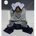Mono University con detalle denim