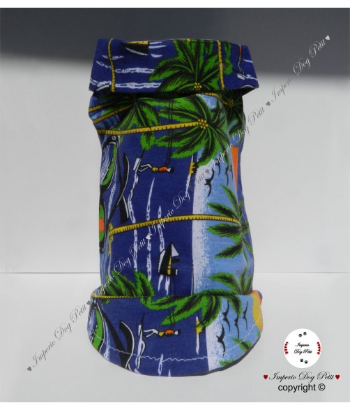 Camisa Bahamas con detalle Botón único